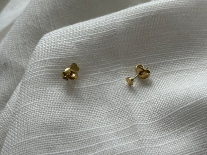 Mini Herz Ohrstecker Paar