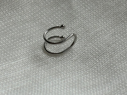 Ear Cuff Silber