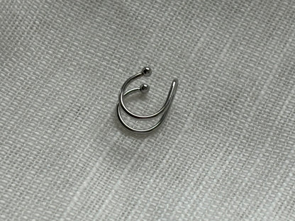 Ear Cuff Silber