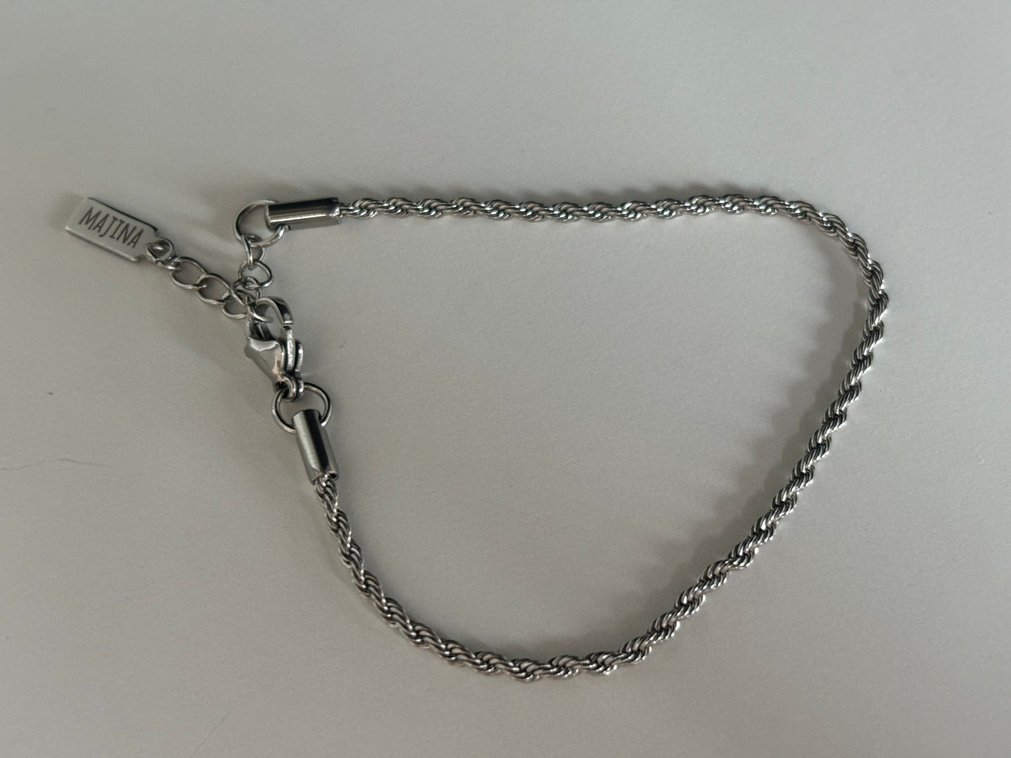 Silber Armband  – Minimalistisches Damen-Armband aus Edelstahl, wasserfest & elegant